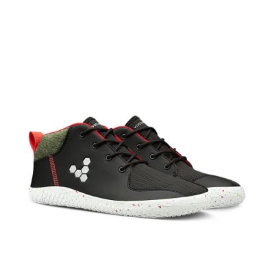 Vivobarefoot Primus Bootie All Weather Schoenen Junioren - Zwart Vegan Schoenen TJH248105